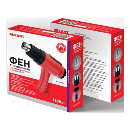 Строительный фен Rexant Master 12-0057 Строительный фен Rexant Master 12-0057