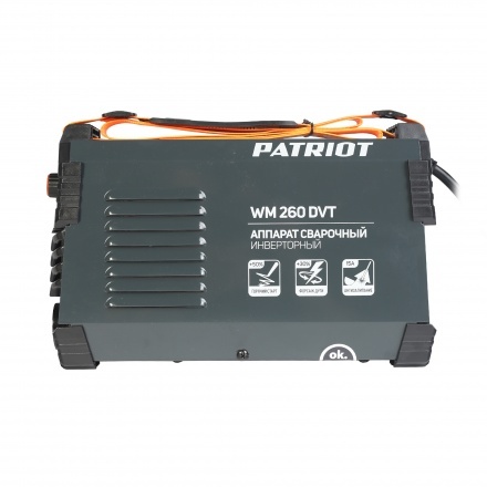 Аппарат сварочный инверторный Patriot WM260DVT MMA Аппарат сварочный инверторный Patriot WM260DVT MMA