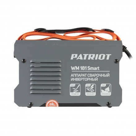 Аппарат сварочный Patriot WM 181Smart MMA Аппарат сварочный Patriot WM 181Smart MMA