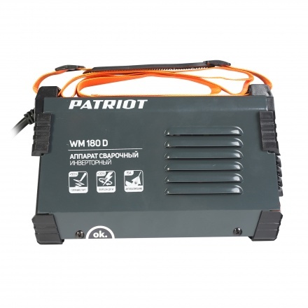Аппарат сварочный инверторный Patriot WM180D MMA Аппарат сварочный инверторный Patriot WM180D MMA