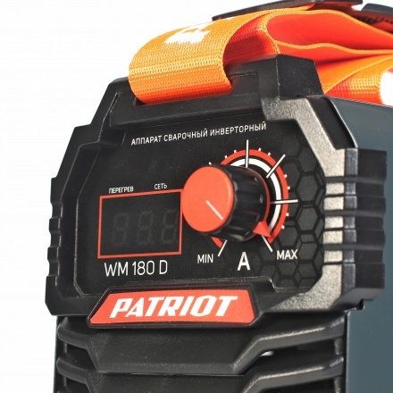Аппарат сварочный инверторный Patriot WM180D MMA Аппарат сварочный инверторный Patriot WM180D MMA