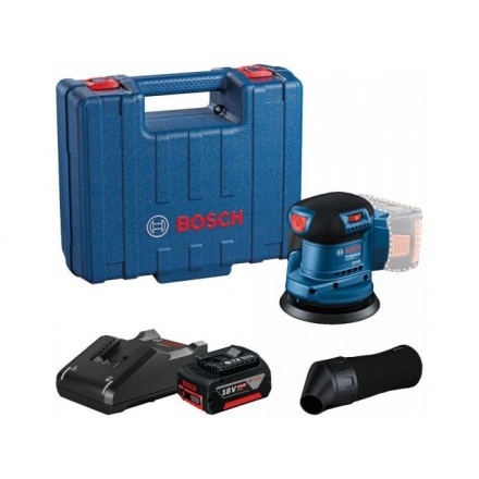 Эксцентриковая шлифмашина BOSCH GEX 185-LI PROFESSIONAL (,125 мм, 6000 - 10000 кол/мин)