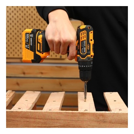 Аккумуляторная дрель-шуруповерт Deko DKCD20 Impact / 063-4420 Аккумуляторная дрель-шуруповерт Deko DKCD20 Impact / 063-4420