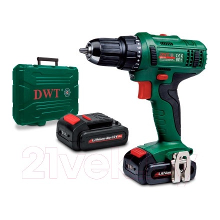 Аккумуляторный шуруповерт DWT ABS-12 L-2 BMC (7640159747598) Аккумуляторный шуруповерт DWT ABS-12 L-2 BMC (7640159747598)