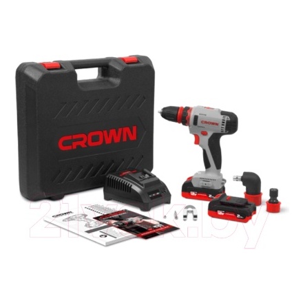 Аккумуляторный шуруповерт CROWN CT21081HQ-2 BMC Аккумуляторный шуруповерт CROWN CT21081HQ-2 BMC