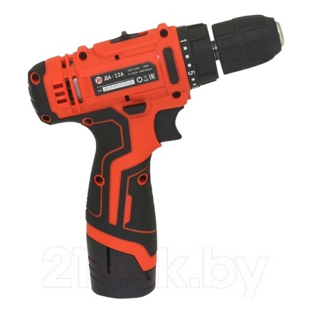 Аккумуляторная дрель-шуруповерт Калибр ДА-12А Аккумуляторная дрель-шуруповерт Калибр ДА-12А