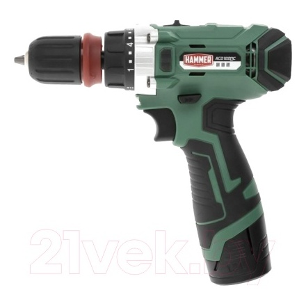 Аккумуляторная дрель-шуруповерт Hammer ACD122QC Аккумуляторная дрель-шуруповерт Hammer ACD122QC