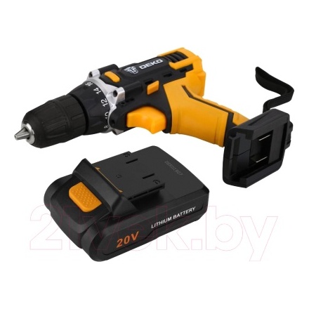 Аккумуляторная дрель-шуруповерт Deko DKCD20FU-Li SET 3 / 063-4177 Аккумуляторная дрель-шуруповерт Deko DKCD20FU-Li SET 3 / 063-4177