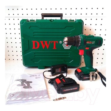 Аккумуляторный шуруповерт DWT ABS-12 L-2 BMC (7640159747598) Аккумуляторный шуруповерт DWT ABS-12 L-2 BMC (7640159747598)