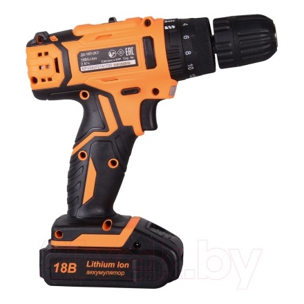Аккумуляторная дрель-шуруповерт Вихрь ДА-18Л-2КУ (72/14/17) Аккумуляторная дрель-шуруповерт Вихрь ДА-18Л-2КУ (72/14/17)