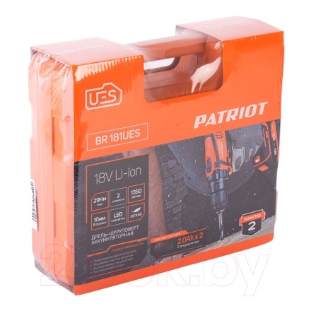 Аккумуляторная дрель-шуруповерт PATRIOT BR 181UES Аккумуляторная дрель-шуруповерт PATRIOT BR 181UES