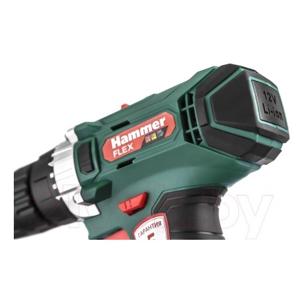 Аккумуляторная дрель-шуруповерт Hammer Flex ACD12/2CS (630797) Аккумуляторная дрель-шуруповерт Hammer Flex ACD12/2CS (630797)