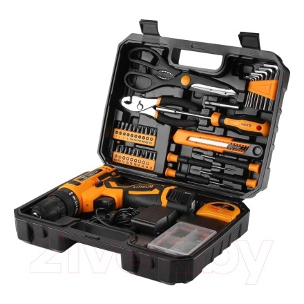 Аккумуляторная дрель-шуруповерт Deko Banger SET 93 / 063-4168 Аккумуляторная дрель-шуруповерт Deko Banger SET 93 / 063-4168