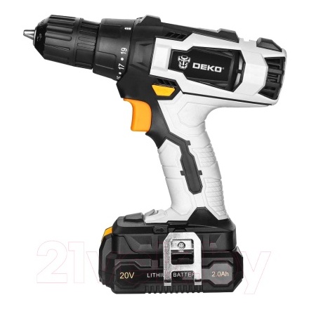 Аккумуляторная дрель-шуруповерт Deko DKCD20 SET 2 / 063-4204 Аккумуляторная дрель-шуруповерт Deko DKCD20 SET 2 / 063-4204