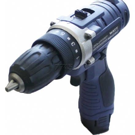 Дрель-шуруповерт аккумуляторная WATT WAS-12Li-2 (1.012.027.12) Дрель-шуруповерт аккумуляторная WATT WAS-12Li-2 (1.012.027.12)