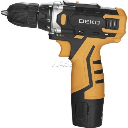 Дрель-шуруповерт аккумуляторная DEKO Banger 12V (063-4130) Дрель-шуруповерт аккумуляторная DEKO Banger 12V (063-4130)