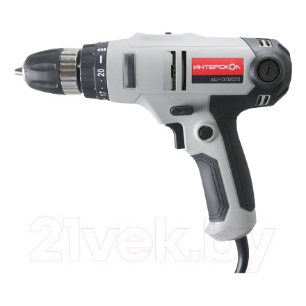 Дрель-шуруповерт Интерскол ДШ-10/320Э2 (220.1.1.00) Дрель-шуруповерт Интерскол ДШ-10/320Э2 (220.1.1.00)