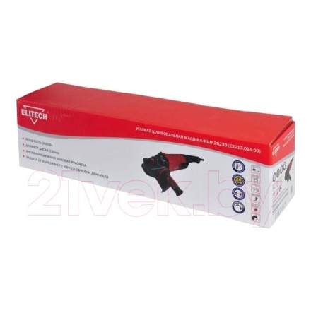 Угловая шлифовальная машина Elitech МШУ 2623Э (E2213.015.00) Угловая шлифовальная машина Elitech МШУ 2623Э (E2213.015.00)