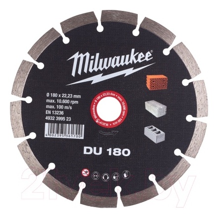 Отрезной диск алмазный Milwaukee 4932399523