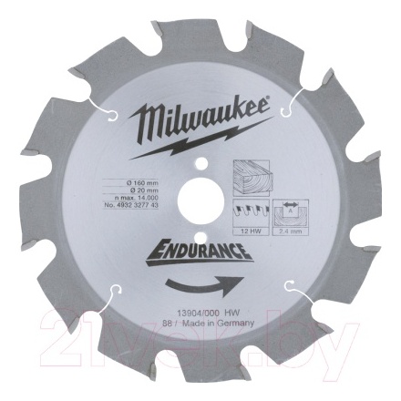 Пильный диск Milwaukee 4932259136