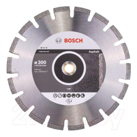 Отрезной диск алмазный Bosch 2.608.602.625