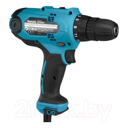 Дрель-шуруповерт сетевая Makita DF0300X1 Дрель-шуруповерт сетевая Makita DF0300X1