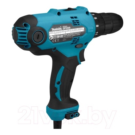 Дрель-шуруповерт сетевая Makita DF0300X1 Дрель-шуруповерт сетевая Makita DF0300X1