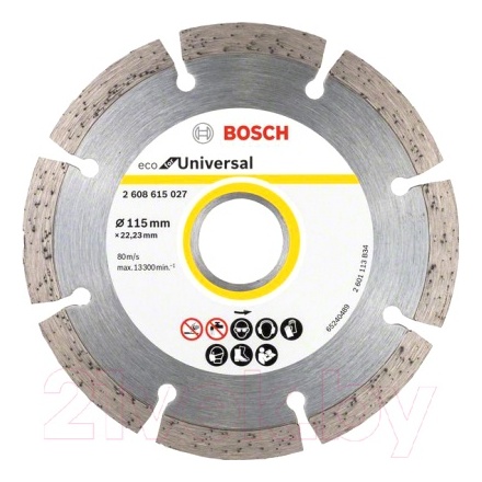 Отрезной диск алмазный Bosch 2.608.615.040