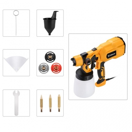 Краскопульт электрический DEKO DKSG55K1 HVLP Краскопульт электрический DEKO DKSG55K1 HVLP