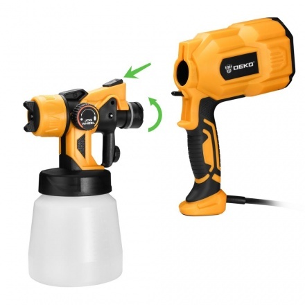 Краскопульт электрический DEKO DKSG55K1 HVLP Краскопульт электрический DEKO DKSG55K1 HVLP