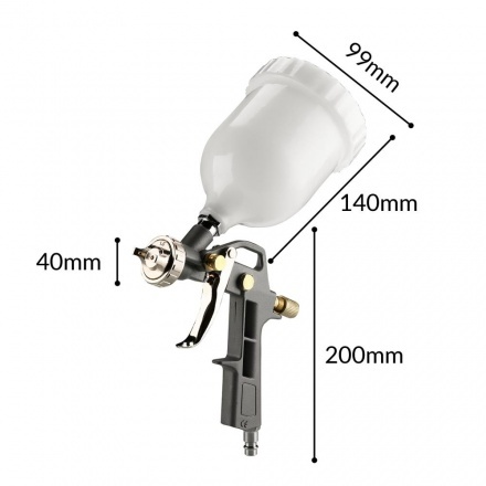Набор пневмоинструмента Zitrek 5PCS SET 5 Набор пневмоинструмента Zitrek 5PCS SET 5