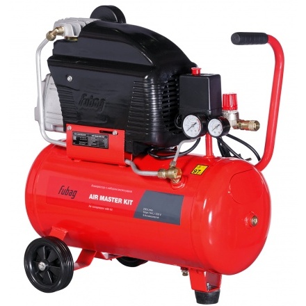 Компрессор масляный коаксиальный FUBAG AIR MASTER KIT ( + 6 предметов) Компрессор масляный коаксиальный FUBAG AIR MASTER KIT ( + 6 предметов)