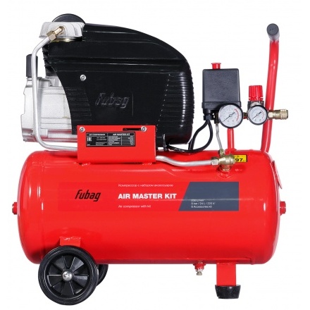 Компрессор масляный коаксиальный FUBAG AIR MASTER KIT ( + 6 предметов) Компрессор масляный коаксиальный FUBAG AIR MASTER KIT ( + 6 предметов)