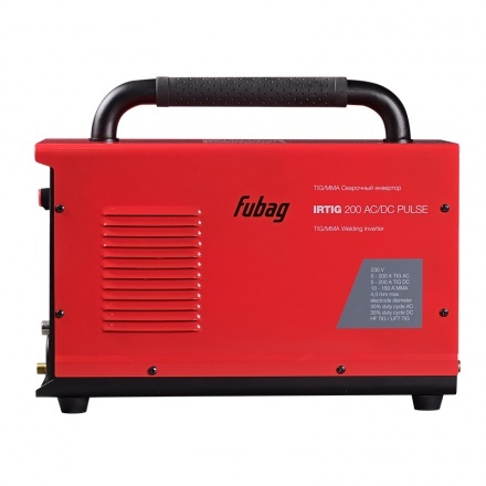Инвертор сварочный аргонодуговой FUBAG IRTIG 200 AC/DC PULSE Инвертор сварочный аргонодуговой FUBAG IRTIG 200 AC/DC PULSE