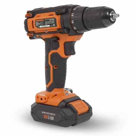 Дрель-шуруповерт аккумуляторная DAEWOO DAA 1620Li Дрель-шуруповерт аккумуляторная DAEWOO DAA 1620Li