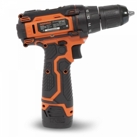 Дрель-шуруповерт аккумуляторная DAEWOO DAA 1220Li Дрель-шуруповерт аккумуляторная DAEWOO DAA 1220Li