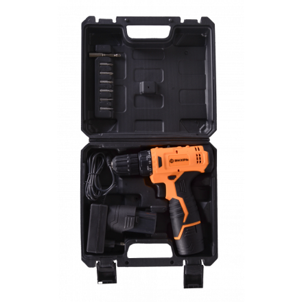 Дрель-шуруповерт аккумуляторная Вихрь ДА-12Л-2КА Дрель-шуруповерт аккумуляторная Вихрь ДА-12Л-2КА