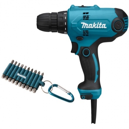 Дрель-шуруповерт сетевая Makita DF0300X3