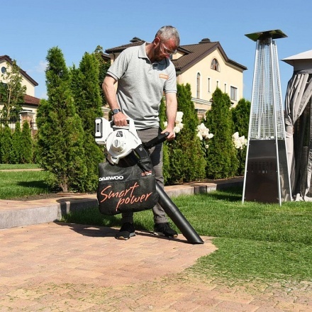 Воздуходувка-пылесос аккумуляторная DAEWOO DABL 6040Li (без батареи) Воздуходувка-пылесос аккумуляторная DAEWOO DABL 6040Li (без батареи)