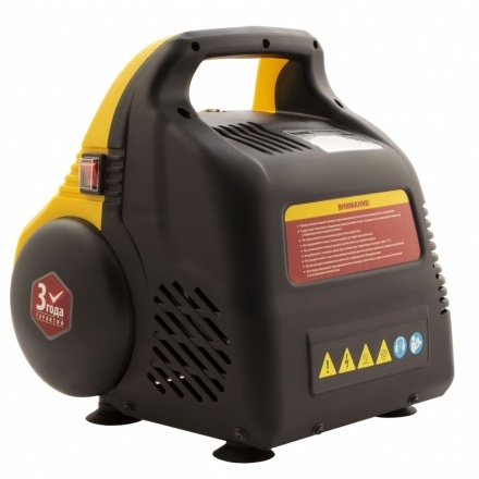 Компрессор воздушный безмасляный РС 1/6-180,1, 1 кВт, 180 л/мин, 6 л Denzel Компрессор воздушный безмасляный РС 1/6-180,1, 1 кВт, 180 л/мин, 6 л Denzel