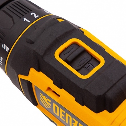 Дрель-шуруповерт аккумуляторная CDL-18-02BM, Li-Ion, 18 В, 2 аккумулятор Denzel Дрель-шуруповерт аккумуляторная CDL-18-02BM, Li-Ion, 18 В, 2 аккумулятор Denzel