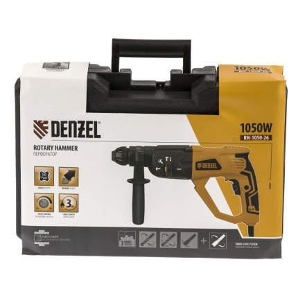 Перфоратор электрический Denzel RH-1050-26 Перфоратор электрический Denzel RH-1050-26