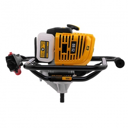 Мотобур DX-52, объём двигателя 52 см3, соединение 20 мм, без шнека Denzel Мотобур DX-52, объём двигателя 52 см3, соединение 20 мм, без шнека Denzel