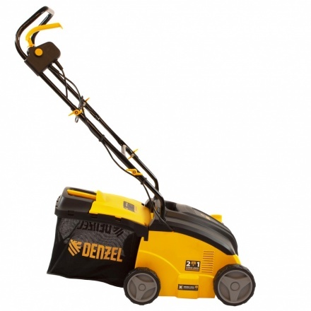 Скарификатор-аэратор электрический SAE-1500, 1500 Вт, -11/+5 см, 32 cм Denzel Скарификатор-аэратор электрический SAE-1500, 1500 Вт, -11/+5 см, 32 cм Denzel