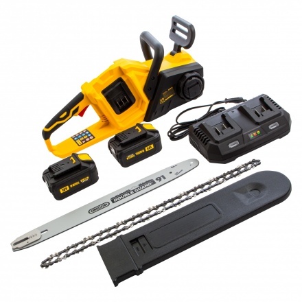 Цепная пила аккумуляторная бесщеточная Denzel RCS400-36 Цепная пила аккумуляторная бесщеточная Denzel RCS400-36