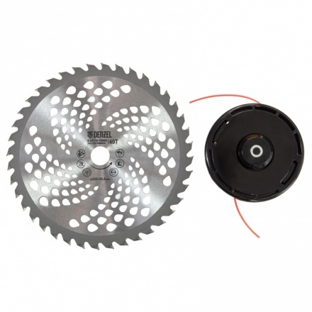 Триммер бензиновый DT 43, 43 см3, 2.5 л с, неразъемная штанга, состоит из 2 частей Denzel Триммер бензиновый DT 43, 43 см3, 2.5 л с, неразъемная штанга, состоит из 2 частей Denzel