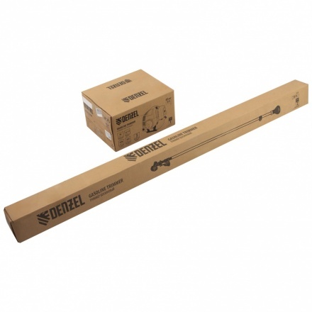 Триммер бензиновый DT 43, 43 см3, 2.5 л с, неразъемная штанга, состоит из 2 частей Denzel Триммер бензиновый DT 43, 43 см3, 2.5 л с, неразъемная штанга, состоит из 2 частей Denzel