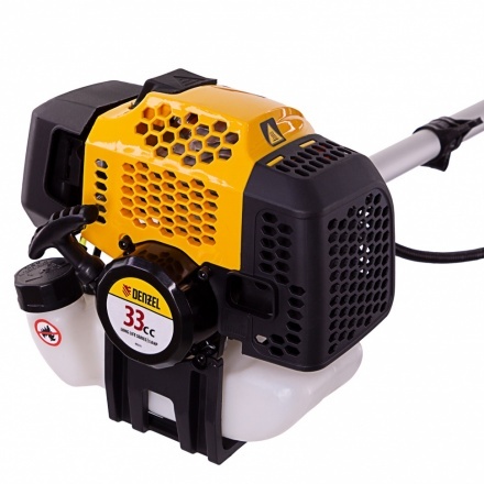 Триммер бензиновый DGT 330S, 33 см3, 1.8 л с, разъемная штанга, состоит из 2 частей Denzel Триммер бензиновый DGT 330S, 33 см3, 1.8 л с, разъемная штанга, состоит из 2 частей Denzel