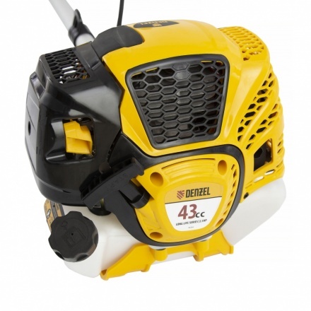 Триммер бензиновый DTL-43S, 43 см3, разъемная штанга, состоит из 2 частей Denzel Триммер бензиновый DTL-43S, 43 см3, разъемная штанга, состоит из 2 частей Denzel