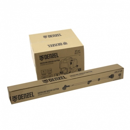 Триммер бензиновый DTL-43S, 43 см3, разъемная штанга, состоит из 2 частей Denzel Триммер бензиновый DTL-43S, 43 см3, разъемная штанга, состоит из 2 частей Denzel